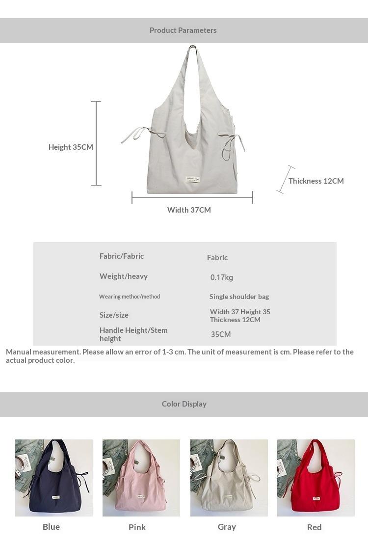 New Fashion Simple Shoulder Bag Women Large Capacity Comfortable Versatile Texture Tote Bag Simple Casual Storage Handbag