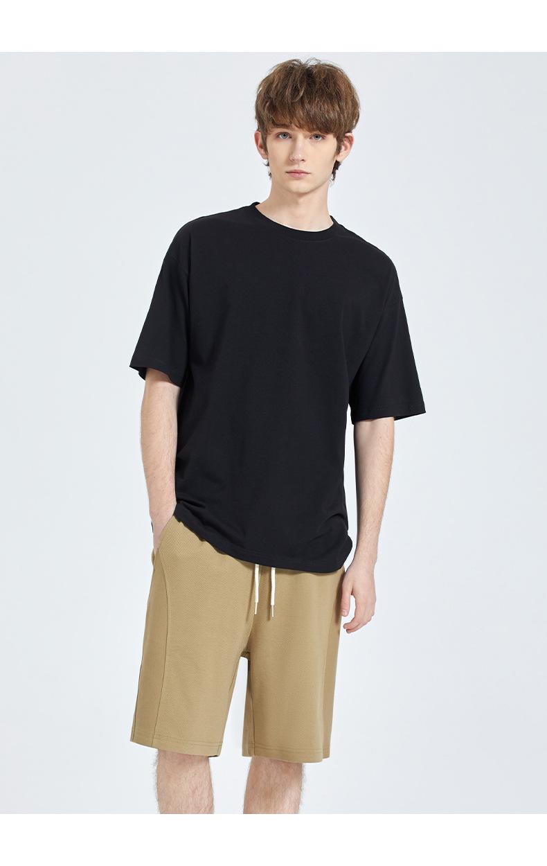 Men's Solid Pocket Waist Shorts, Lightweight Breathable Shorts, Casual Breathable Comfortable Shorts for Running Gym Workout, Men's Bottoms for All Seasons