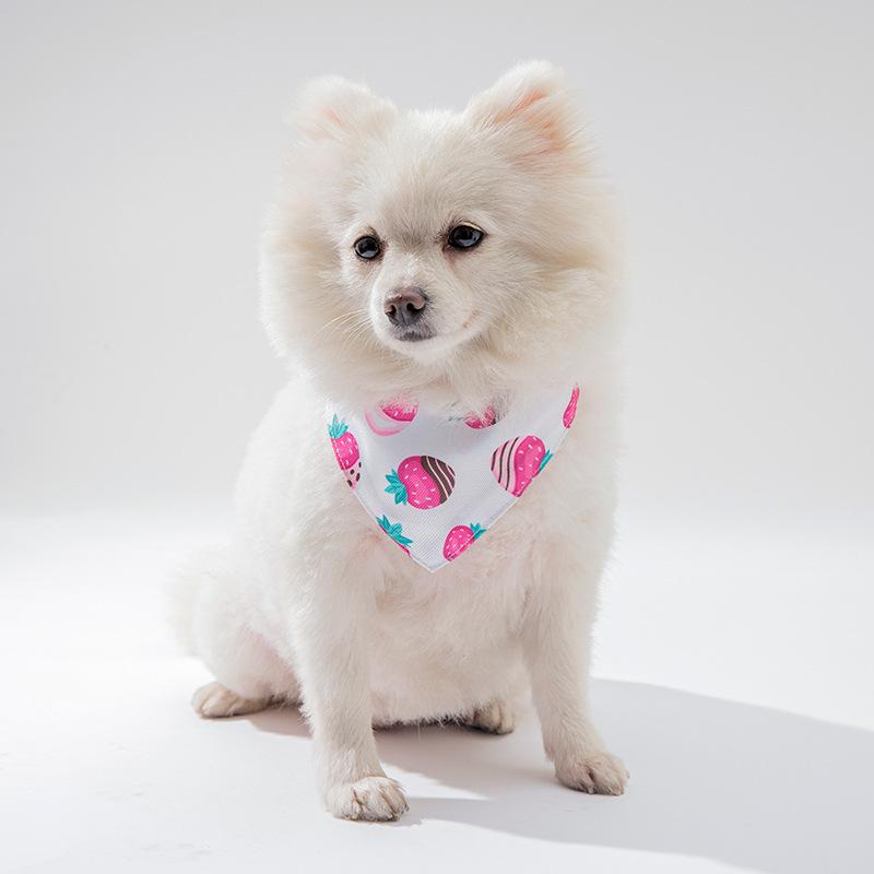 Pet clothing accessories, dog neck scarf, pet triangular bandana, dog accessories clothes Gold Plated Custom Collar shoes
