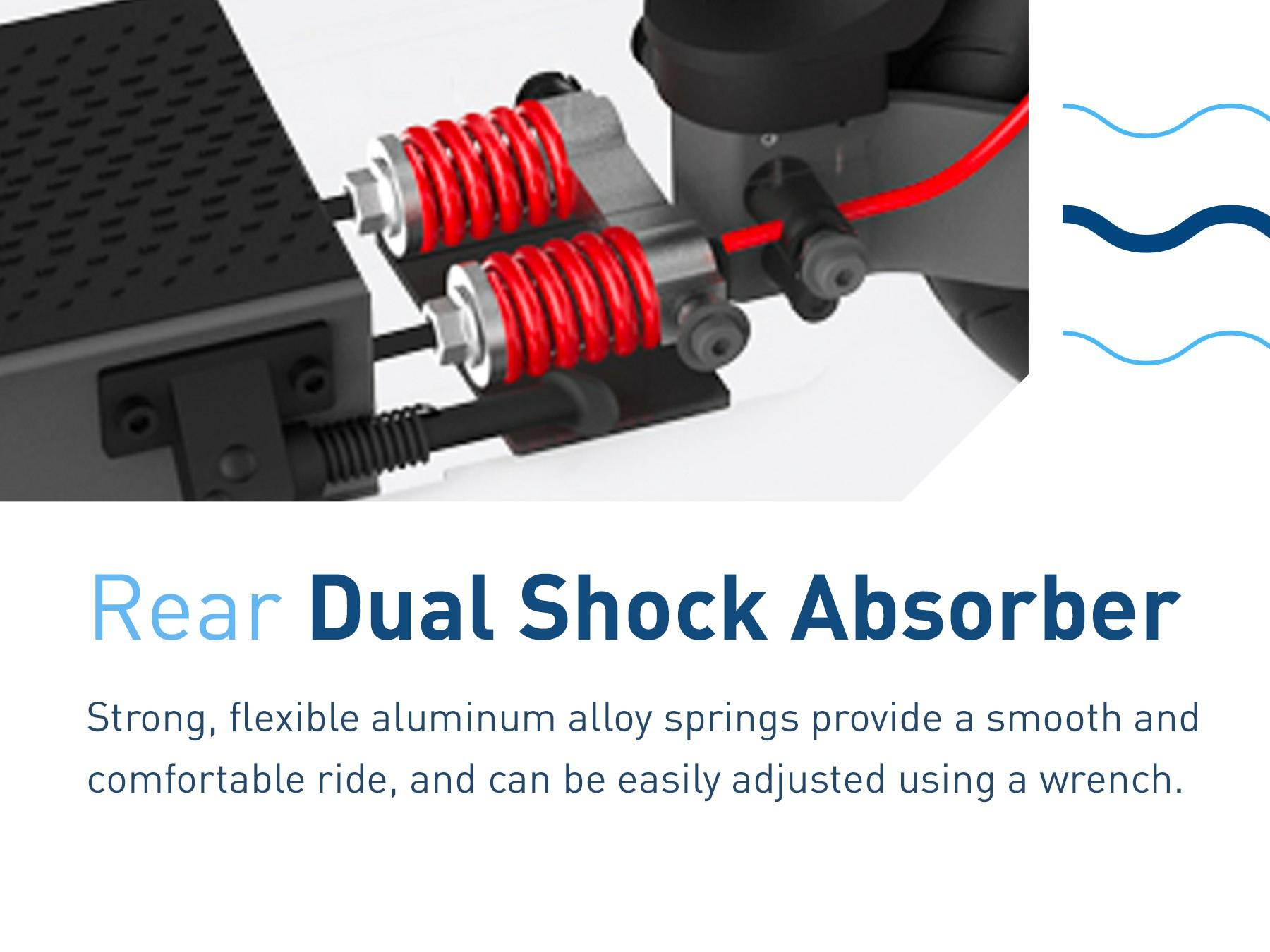 Hiboy S2 Pro Electric Scooter,UL 2271 Certified，10" Solid Tires, 25 Miles Range, 500W Motor & 19 MPH Portable Folding Commuting Electric Scooter for Adults with Double Braking System and App Rear suspensions LED headlight + sidelight + taillight