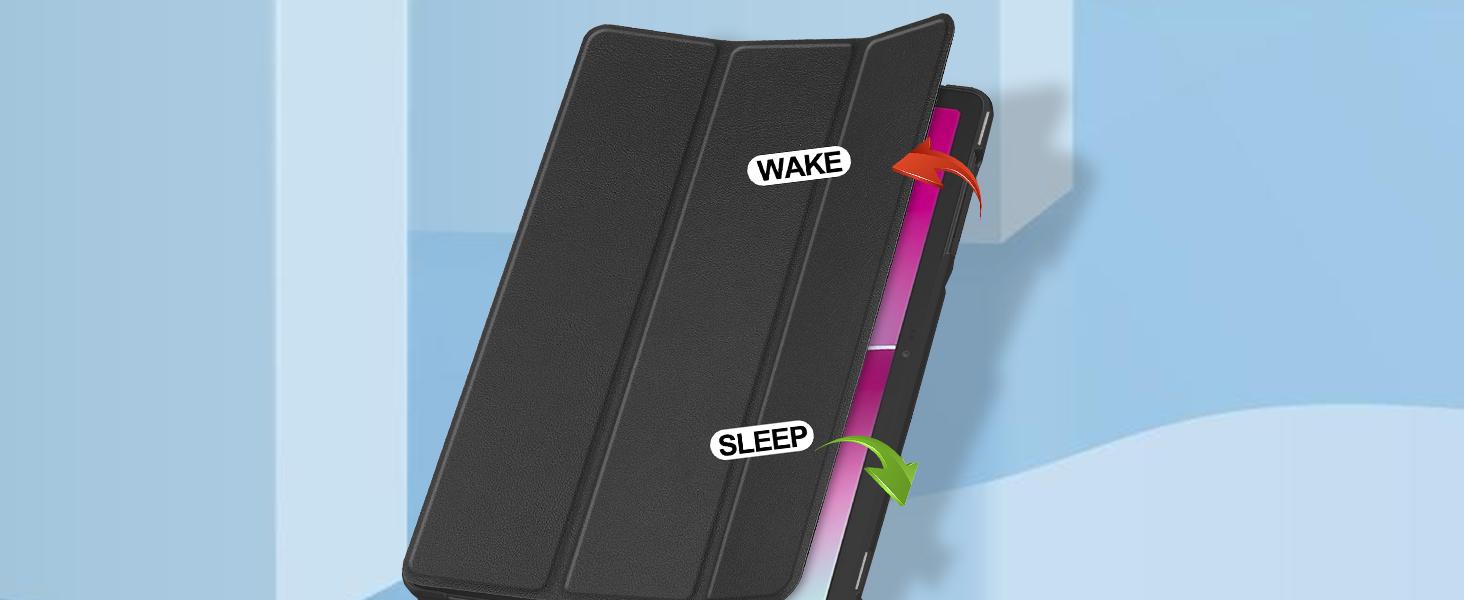 for Revvl Tab 2 Case 2025, Slim Hard Shell Protective Cover with Auto Sleep Wake for Tmobile Revvl Tab 2 Tablet Case 10.1'' (Black)