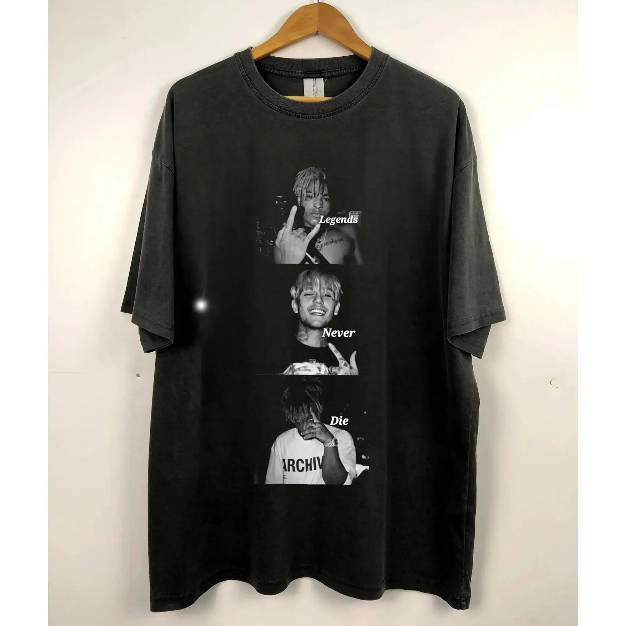 Hiphop Rapper Vintage Tee, Retro Xxxtentacion Shirt, Lil Peep, Wrld, Rapper Tee, Music Shirt, Rip, Gift For Fan, Menswear Womenwear Cotton