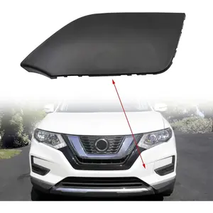Front Bumper Tow Hook Cover 622A0-6FL0H Compatible with Nissan Rogue CVT AWD FWD Rogue Hybrid 2017 2018 2019 2020 Replace 622A0-6FV0A