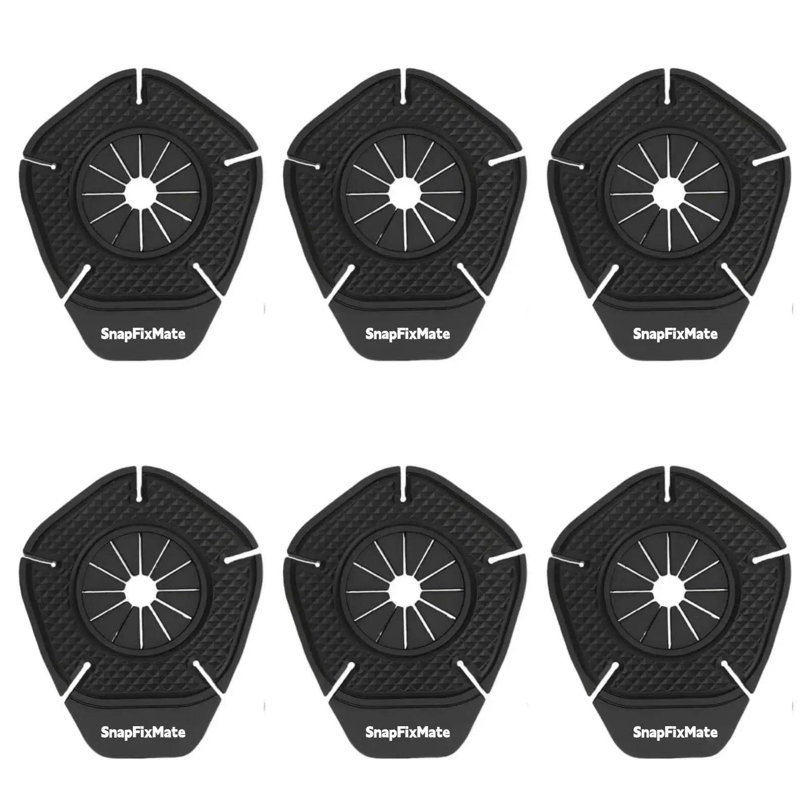6PCS Car Wiper Arm Hole Protector, Silicone Windshield Wiper Dust Cover, Universal Wiper Arm Hole Pad, Auto Exterior Accessories for Most Cars, SUVs, Trucks fathersdaygift