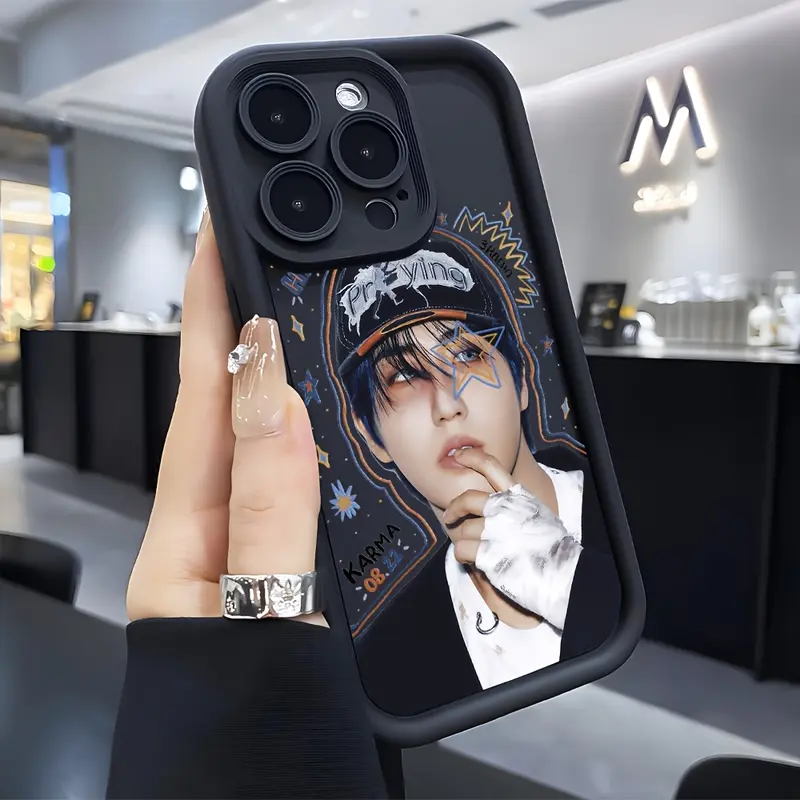 Phone Case: K-POP S-Stray K-Kids Boys Phone Case Suitable for iPhone 17 16e 16 15 14 13 12 11 Mini Pro Max Air X XR XSMAX 8 7 Plus Anti Fall Soft TPU Back Cover