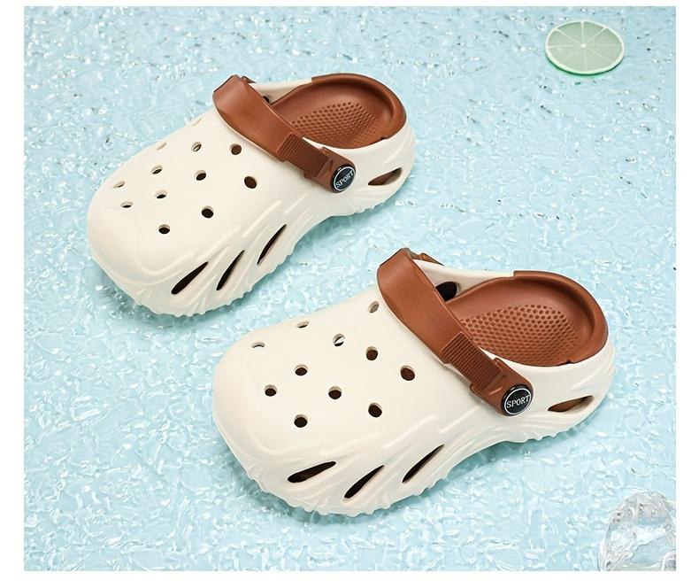 Children's Clogs, Fashion Simple, Comfortable Middle and Older Kids, Boys' Student Outdoor Beach Shoes