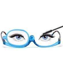 2 Pack Makeup Reading glasses for Women, Makeup Readers for Women with Spring Hinge, One Eye Cosmetic Readers Rotating Lens