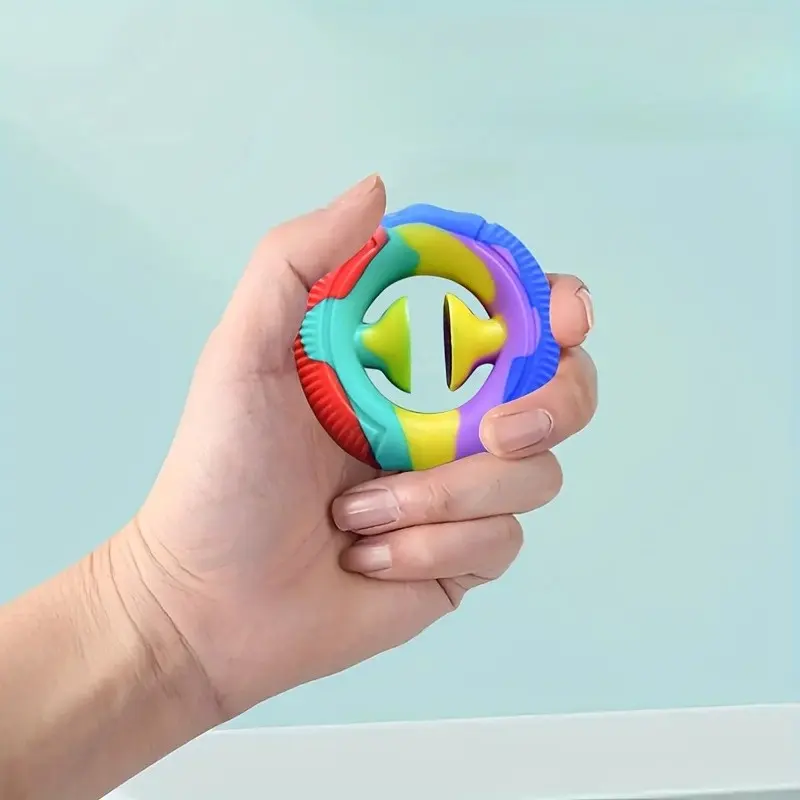 Silicone Grip Strength Enhancer with Suction Cup, Finger Rehabilitation Trainer, Hand Exercise Device, Hand Therapy Tool, Hand Strengthener