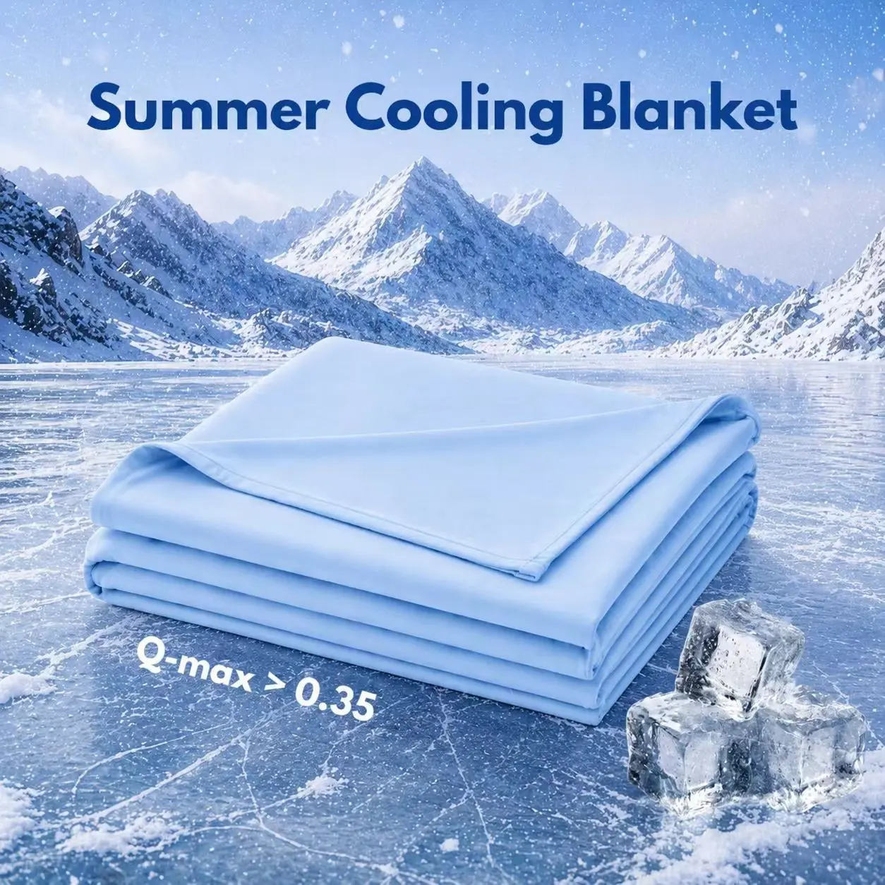 Breathable Cooling Summer Blanket, Lightweight Soft Single-Layer Bed Blanket, Ideal for Hot Sleepers and Travel #GLOBAL PICKS