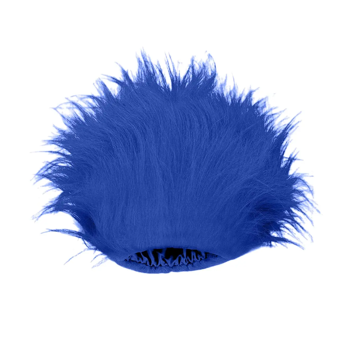 Blue Wig Hair Headband Costume Funny Wigs Blue Wigs for Women,Crazy Wigs for Halloween Costume  and Party (Blue, Short)