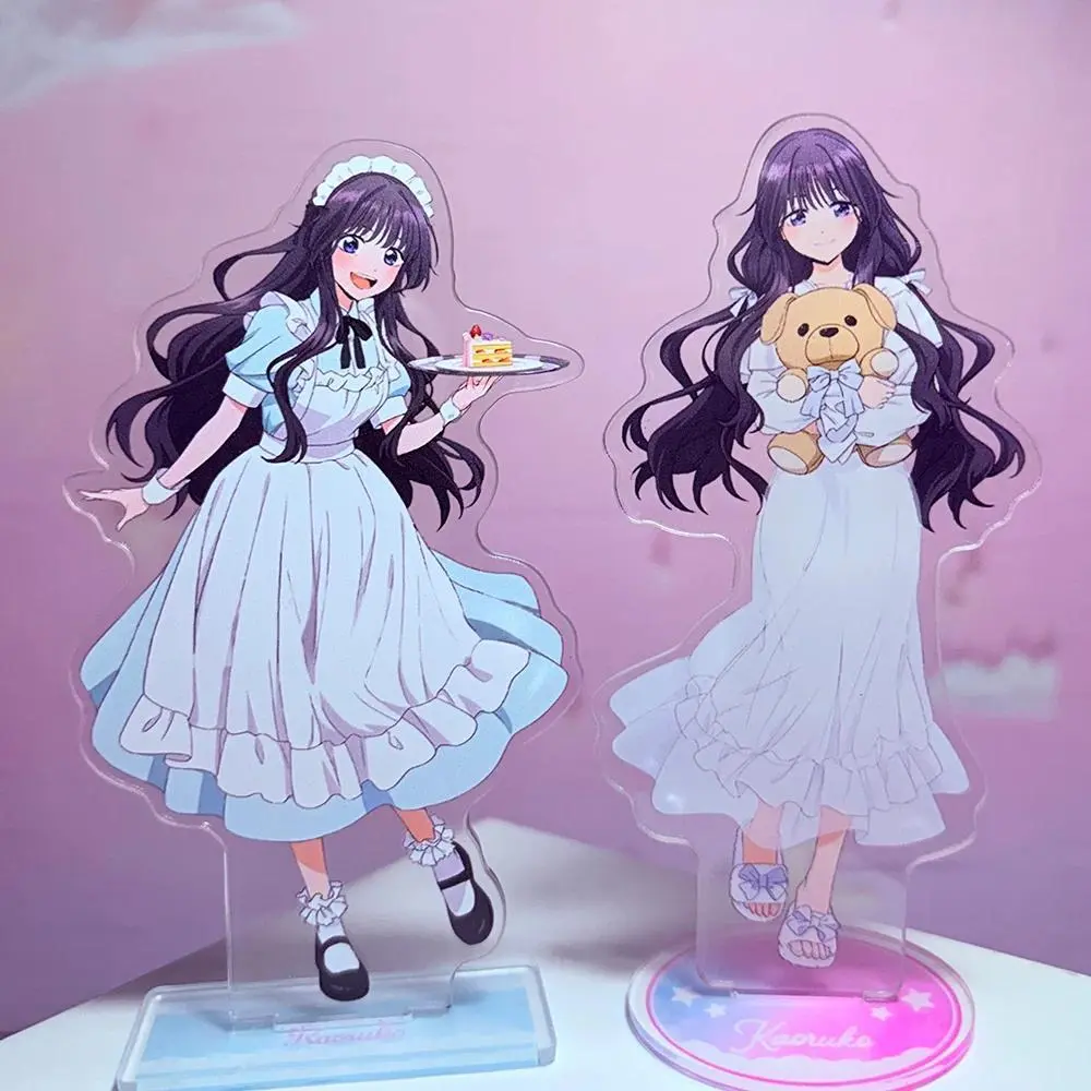2026 new Anime The Fragrant Flower Blooms with Dignity Kaoruko Waguri Cosplay Acrylic Stand Cute Acrylic Figure Desktop Ornament Props