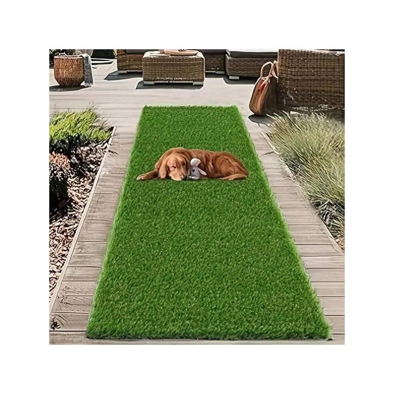 Artificial Grass Dog Potty Pad, Outdoor Pet Toilet, Easy To Clean, Odor-Proof, Indoor/Outdoor Pet Training, Random Green Artificial Grass Panels
