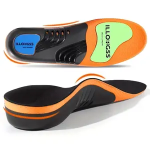 Orthotic Insoles, Extra Large, over 240 Lbs, Wide Fit, Shock Absorption, Arch Support, Pressure Distribution, Customizable Shoe Liners, Orthotic Shoe Inserts