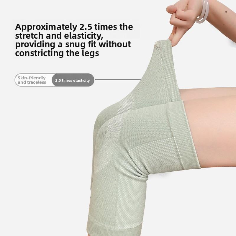 (Pack of 2) A pair of sports knee pads, breathable knee pads, outdoor sports protective gear, knee compression brackets, comfortable and lightweight knee cover running and sports gear
