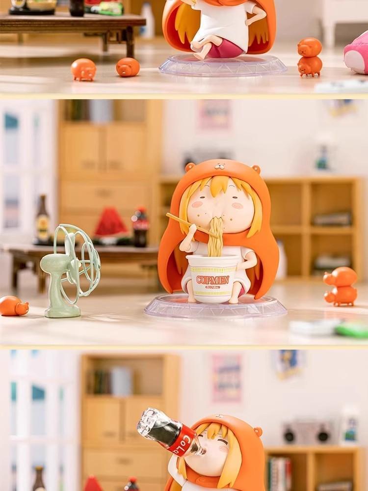 New Genuine Himouto! Umaru-Chan Blind Box Mini Toys Doma Umaru Figure Taihei Doma Mystery Box Instant Noodle Toppers Gift Toy