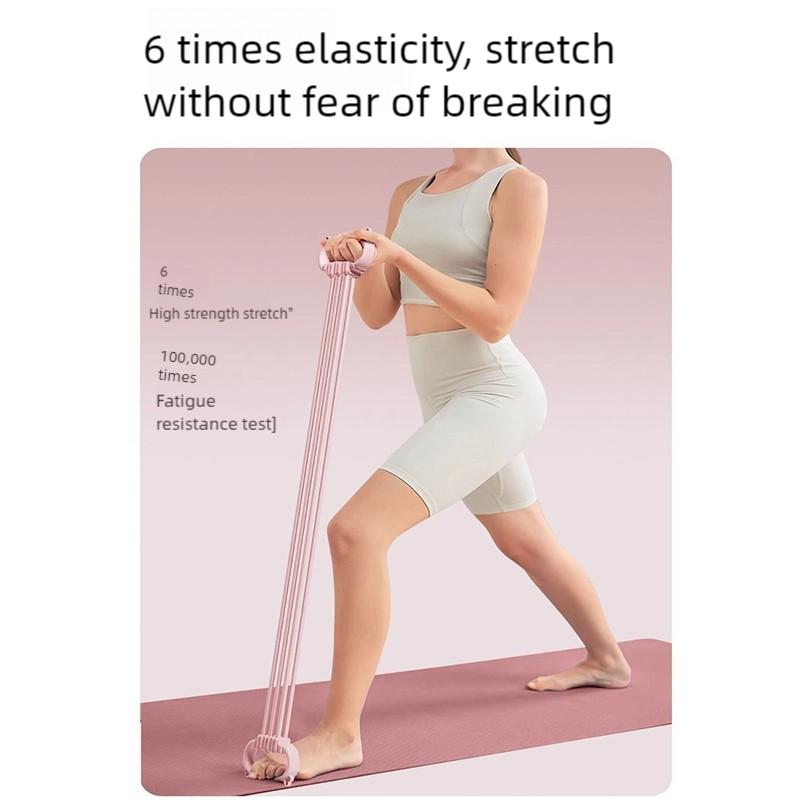 Stretch Strap Yoga Adjusted Tensioner Yoga Tool Open Back Practice Shoulder Yoga Stretching Belt Elastic Stretch Band