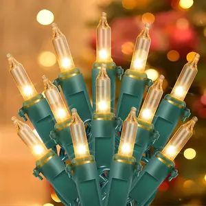 Clear Christmas Lights Set 2 Pack 50 Count 13 Feet Incandescent Bulb Green Wire Mini String Lights for Indoor Outdoor Christmas Tree Garland Birthday Wedding Festival Decoration, Warm Whitefidget toys
