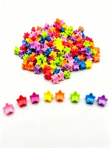 100 Piece Cute Princess Hair Clip Set, Hair Accessory Set, Barrettes, Mini Adorable Sweet Durable Hair Accessories, Easy Use Design, Comfortable Wear, Perfect for All Holidays, Star