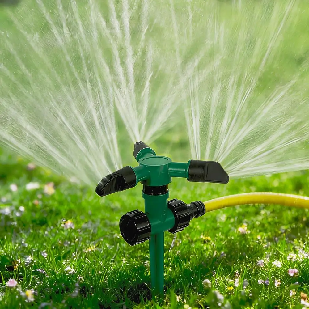 Sprinklers for Lawn, Garden Water Sprinkler for Yard, Lawn Sprinkler 360  Rotating for Yard Large Area Coverage, Garden Sprinklers for  Irrigation and  Playing - Green
