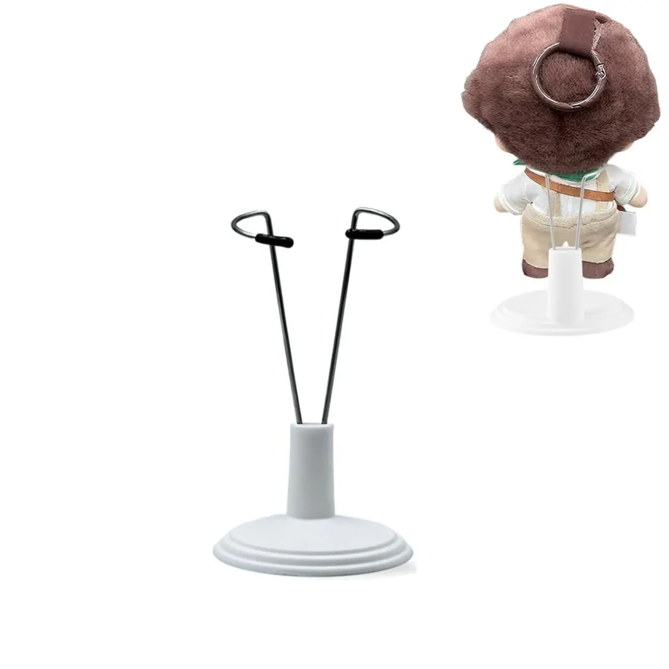 Adjustable Doll Display Stands, Sturdy Holder Rack for Collectible Fashion Dolls, Ideal Showcase Accessory for Doll Collectors to Exhibit Doll Collections