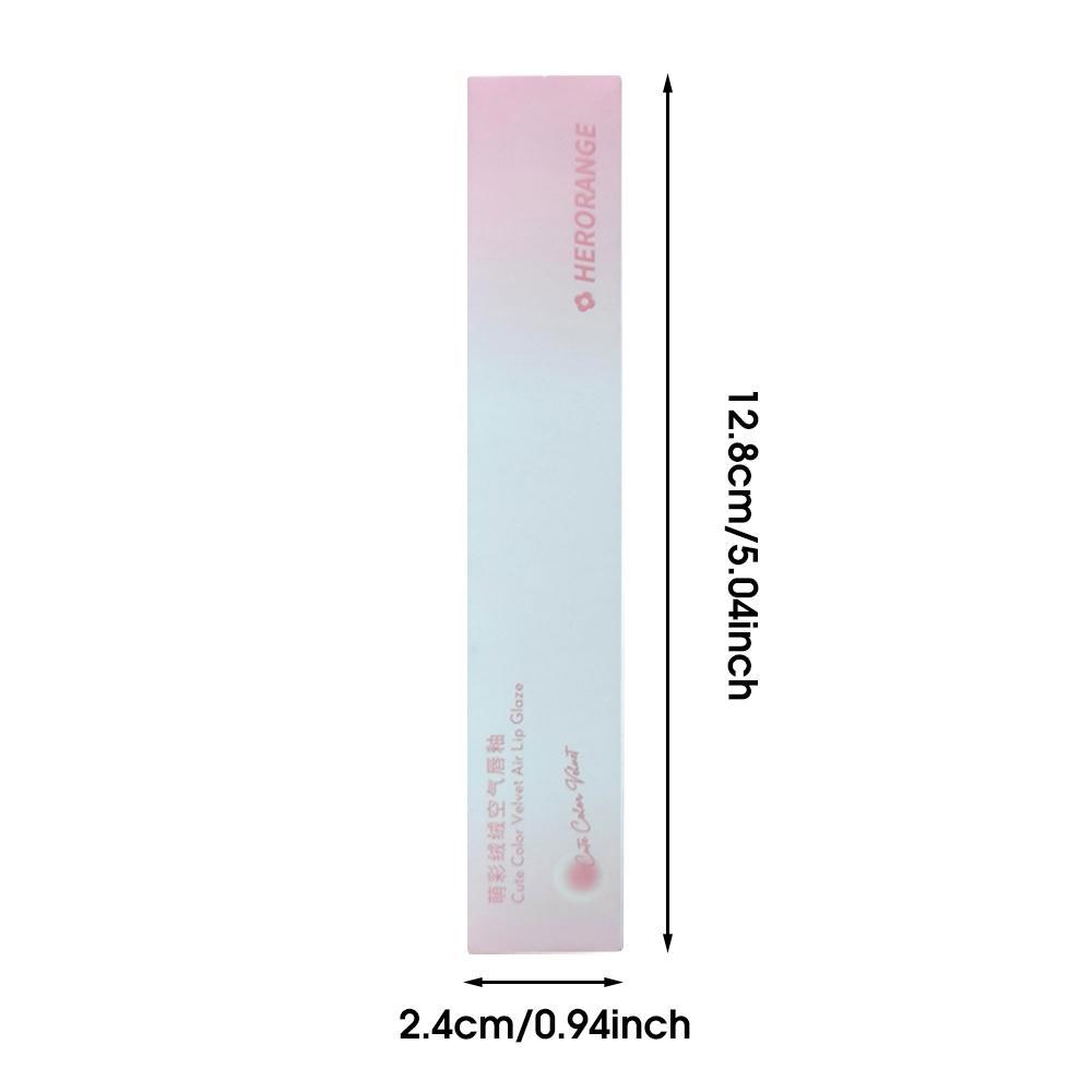 Compact Fur Ball Sponge Head Matte Lipstick for Music Festival Makeup, 1 Count Velvet Matt Finish Lip Gloss for Girls, Lip Moisturizer, Trending Makeup, Summer Makeup, Korean Makeup, 2000s Makeup, Moisturizing