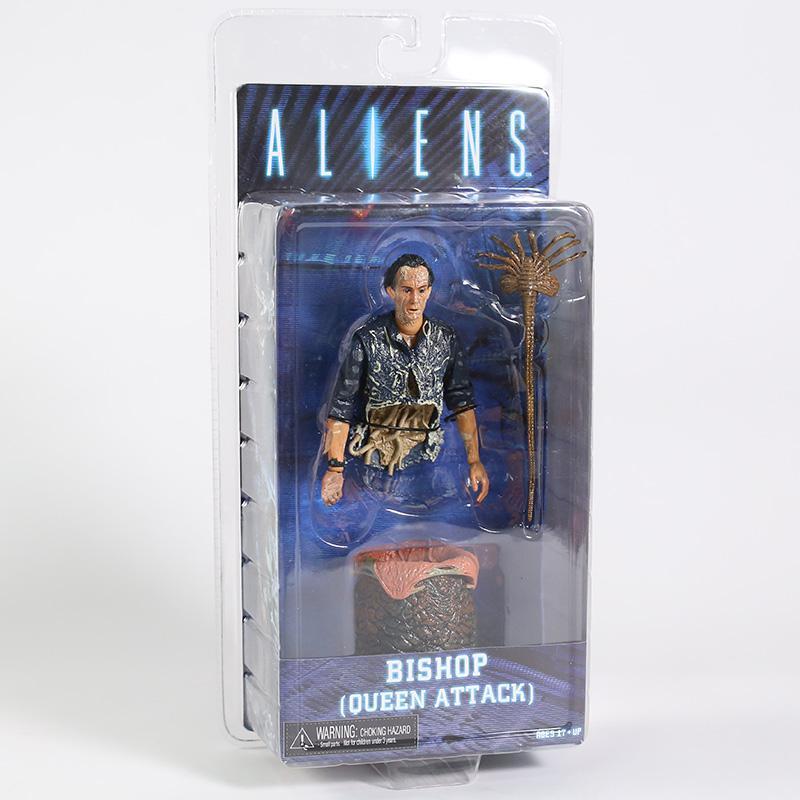 NECA Aliens Xenomorph Warrior Dog Alien Ellen Ripley Weyland Yutani Bishop Colonel Cameron 7"Action Figure Collectible Model Toy popular