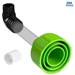 1 PACK, HVAC Air Conditioner Maintenance Parts, Drain Tool AC Drain Line Unclogger Vacuum Attachment A/C Condensate Drain Line Cleaner Adapter
