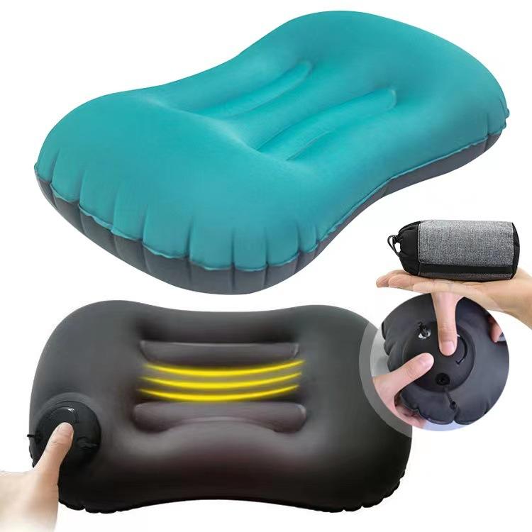 Sports Outdoor Inflatable Pillow Outdoor Products Pillow Care Neck Pillow Chair Cushion Headrest Office Waist Pillow