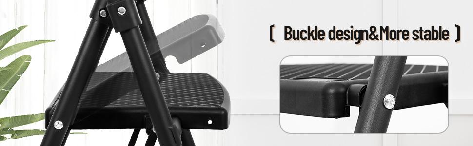 Step Ladder 3 Step Folding Step Stool for Adults 500lbs Capacity Sturdy Step Stool with Anti-Slip Pedals Perfect for & (3-Step)