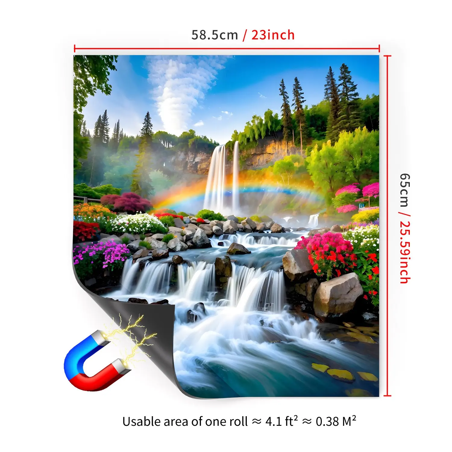 Home Dishwasher Magnetic Patch, Kitchen and Refrigerator Magnetic Patch, Durable Adhesive Design, Easy Installation, Perfect Fit