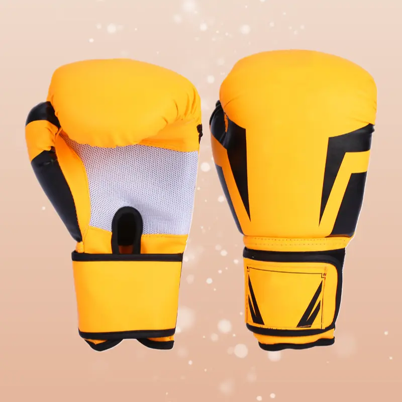Multi‑color PU Leather Breathable Boxing Gloves for Kids Adults Combat Sanda Taekwondo Training