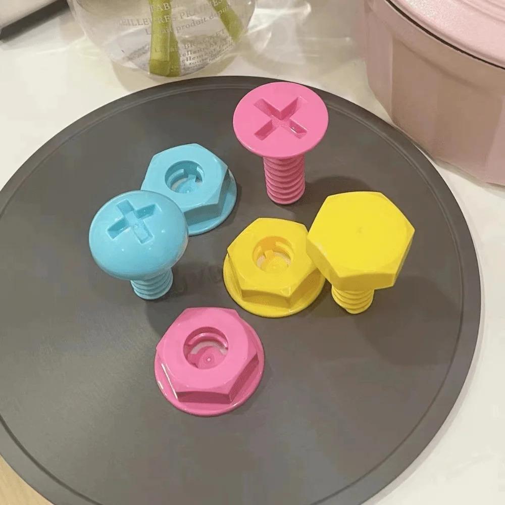 Screw adhesive hook, creative hook, wall hook, clothing hook, behind-the-door hook, strong adhesive, no drilling required, cute children's hook