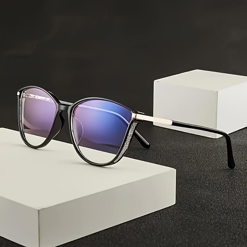 5pcs Sets Reading Glasses Women Men Square Prescription Lenses Multifocal Eyeglasses Anti-blue Light Computer Eyewear Frames