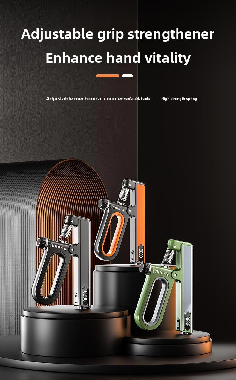 Digital Counting Grip Strengthener – Forearm, Finger, Wrist Trainer & Rehab Tool