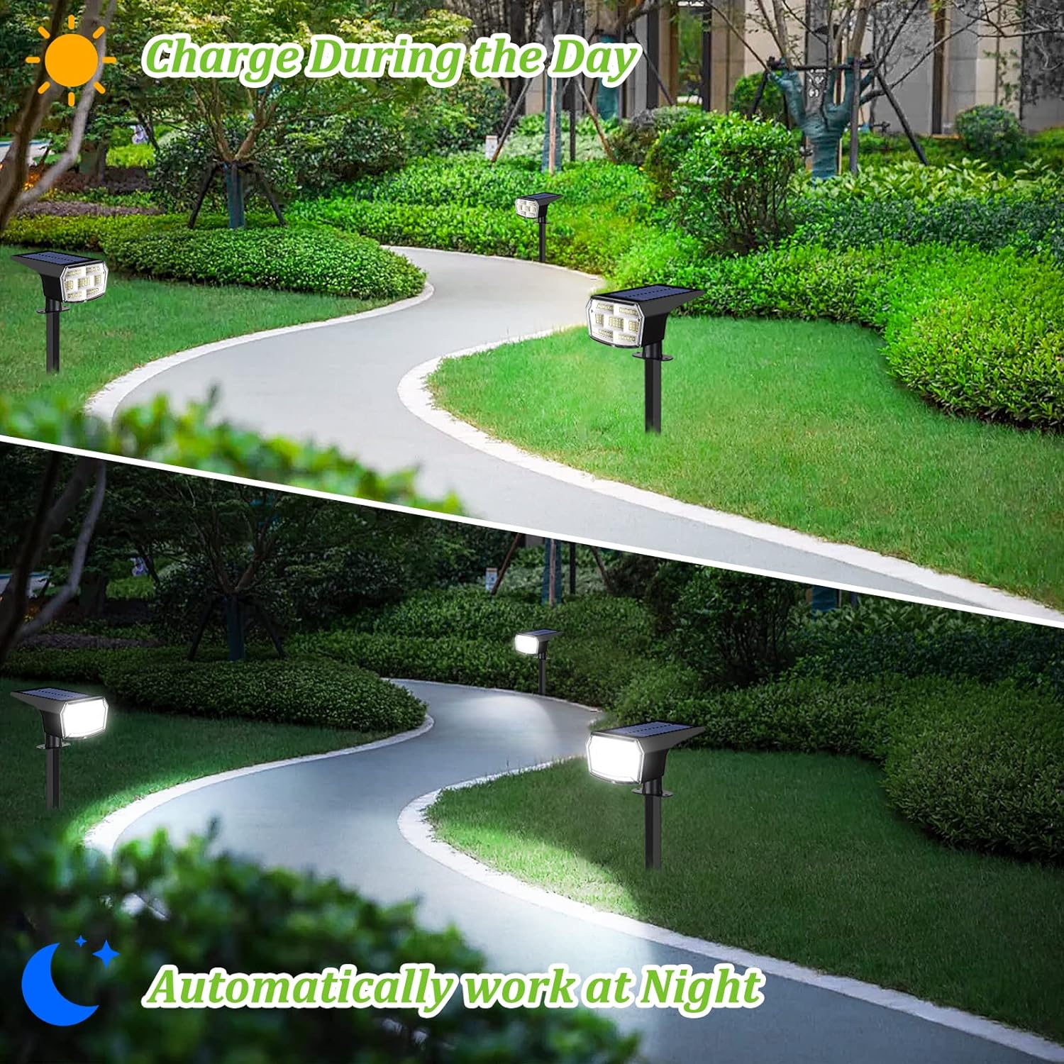 2/6/8Pcs Solar Spot Lights Outdoor, Waterproof 2-in-1 Solar Landscape Spotlights for Yard, 59 LED Solar Powered Wall Lights for Garden Pathway Driveway Walkway 2/6/8Pcs Solar Spot Lights Outdoor, Waterproof 2-in-1 Solar Landscape Spotlights for Yard, 59 LED Solar Powered Wall Lights for Garden Pathway Driveway Walkway