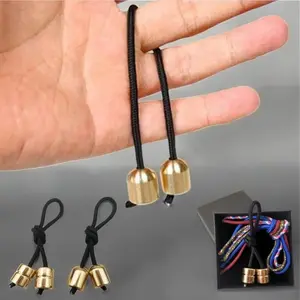Begleri Copper Worry Beads Fidget Toy - Finger Skill Anxiety Relief Non-Stop Kinetic Art For Men Women Fingertips Game