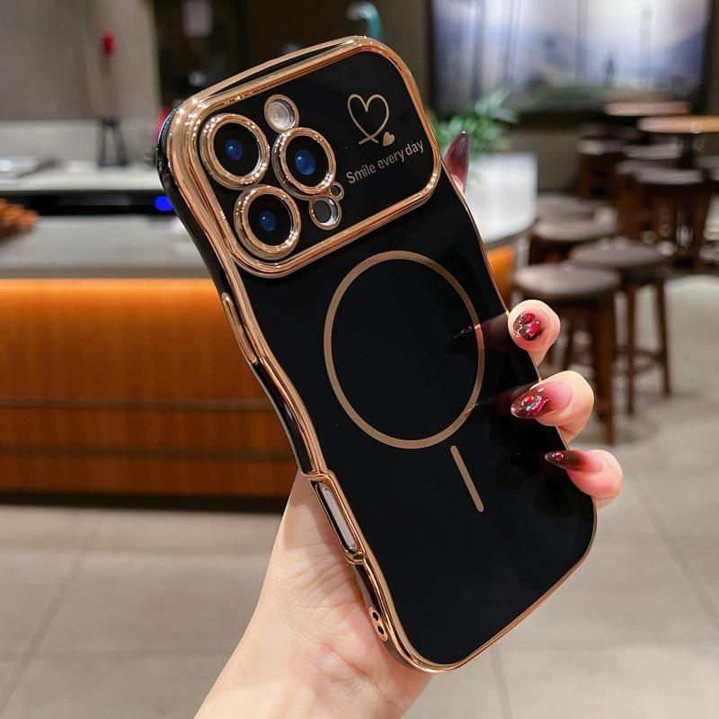 Magnetic Wireless Charge Cover Soft Cover Compatible with iPhone 16 ProMax/15/14/13/12 TPU Cover HN118