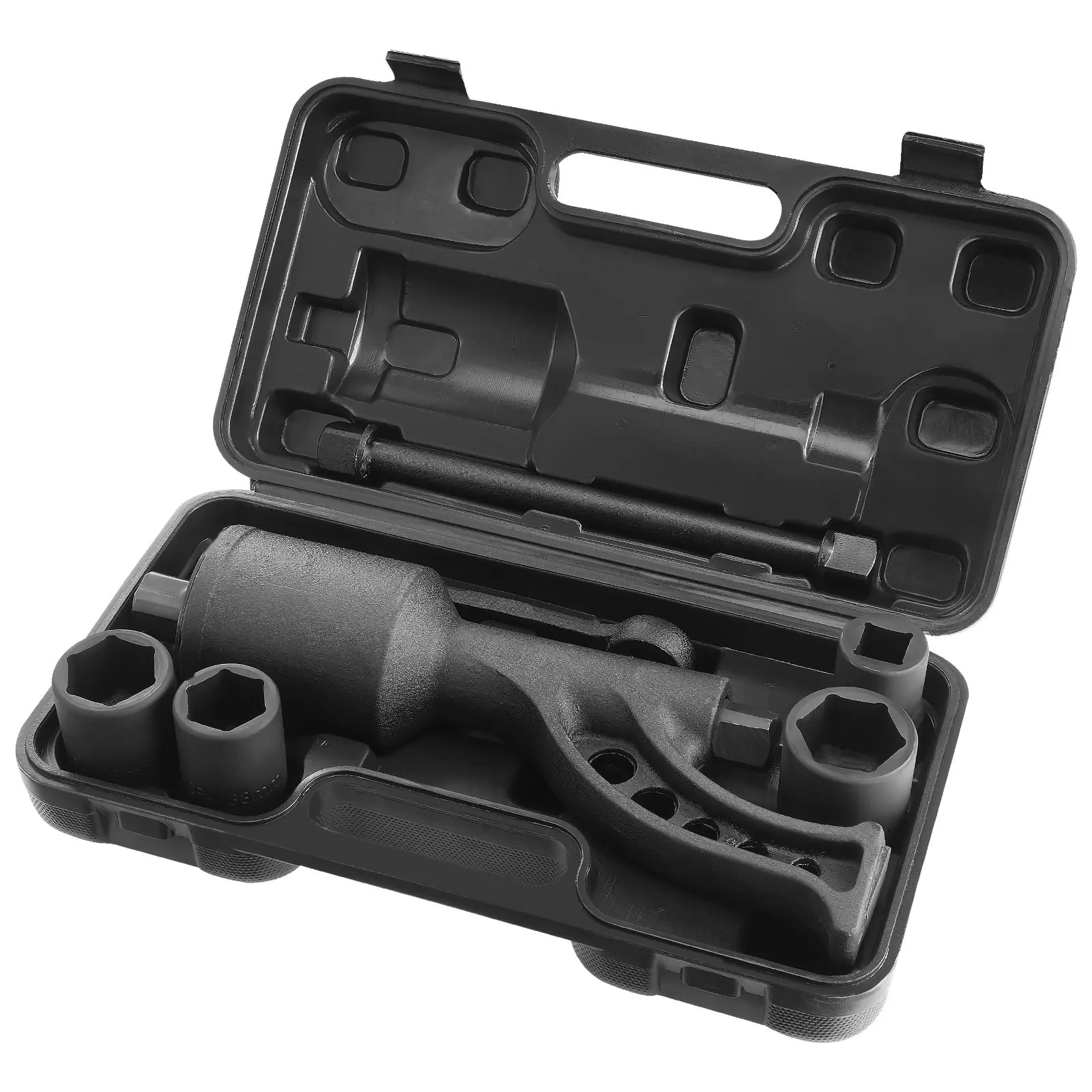 Torque Multiplier Set, 1 Inch Drive Lug Nut Wrench and Heavy Duty Torque Multiplier Kit, 1:64 Ratio, 6800 Nm Maximum Torque, Lug Nut Remover, Includes Four Sockets (21-41 Mm) and Durable Storage Case, Ideal for Car Maintenance