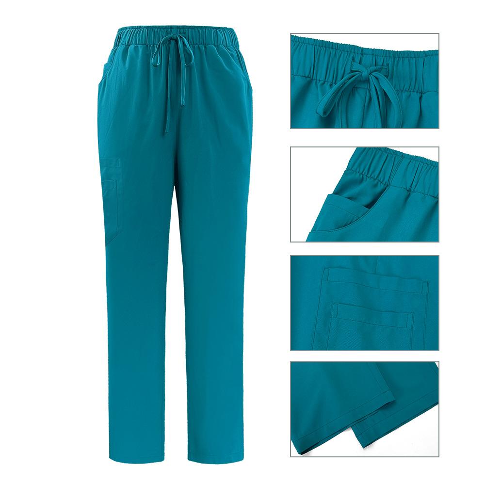 Women's Two-Piece Anesthesia Scrub Set, High-Stretch Workwear for OR Technicians & Nursing Staff