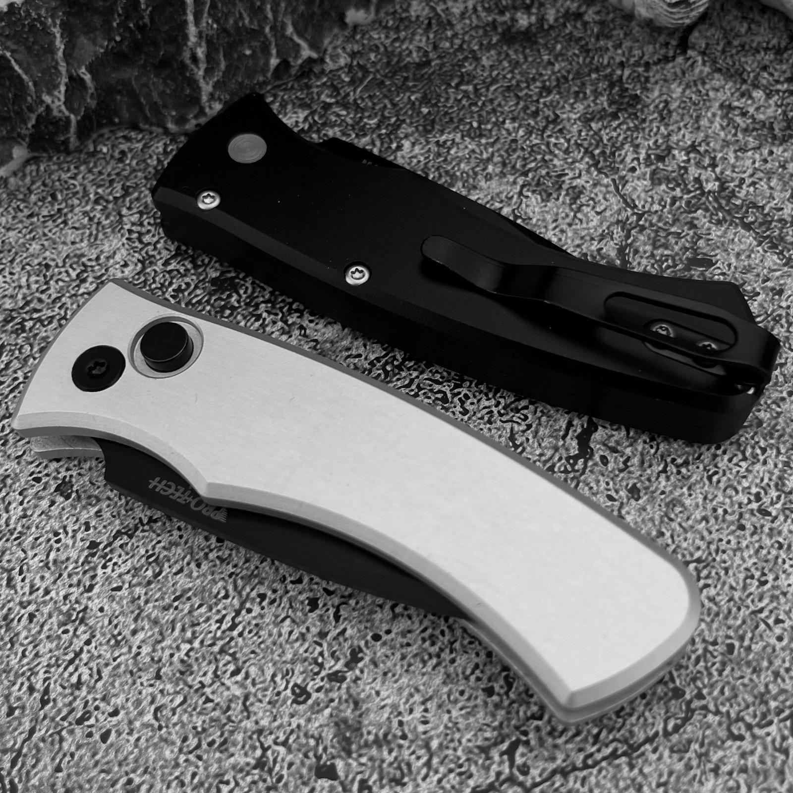 2103 Outdoor Pocket Folding Knife 8Cr13Mov Steel Aluminum Handle Hiking Fishing and Emergency Tool Multi-Functional EDC Tool Knives Gift for Men