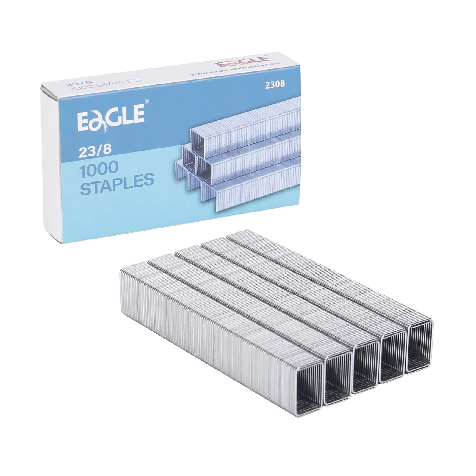 1000/2000 Pcs Binding Staples, Model 2308 Staples, Metal Material, Paper & Cork Binding, Machine Accessories
