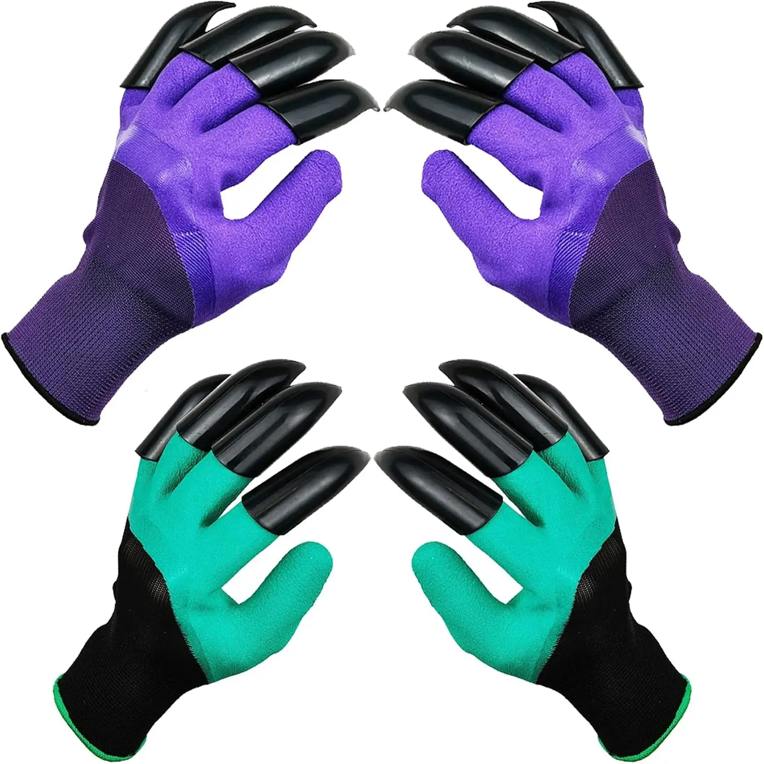 Claw Garden Gloves for Digging, Planting, Weeding & Seeding - Waterproof Gardening Gloves for Men and Women