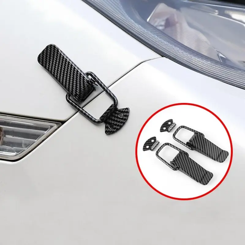 Car Bumper Gap Hook Lock Clips, No-Drilling Universal Front and Rear Pole Fixing Bumper Retainer Clip Kit Accessories with Easy Installation Durable Design Car Accessory
