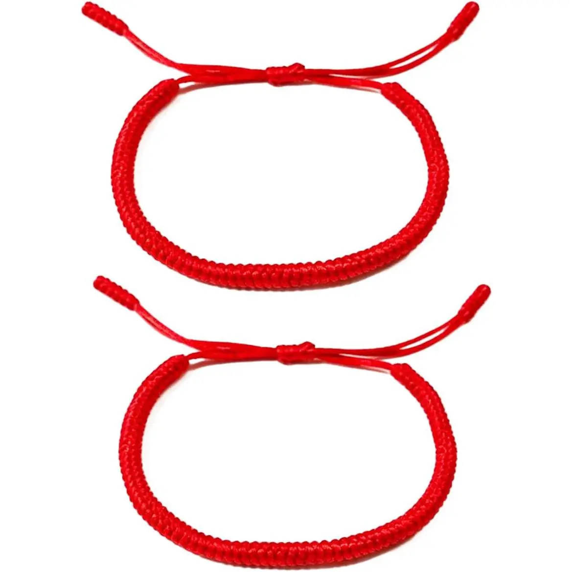 Adjustable Red String Bracelet  Yoga Prayer Rope  Luck Charm for Men and Women