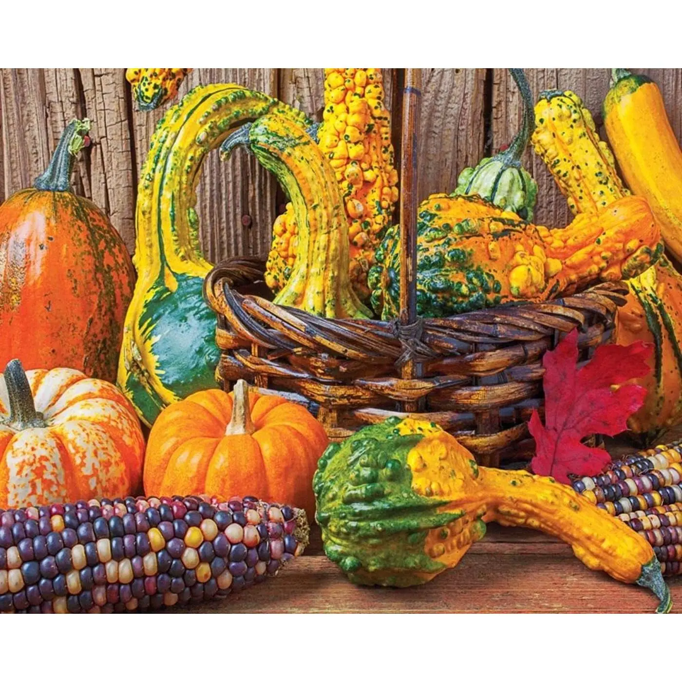 Springbok's 1000 Piece Jigsaw Puzzle Harvest Colors - Made in USA