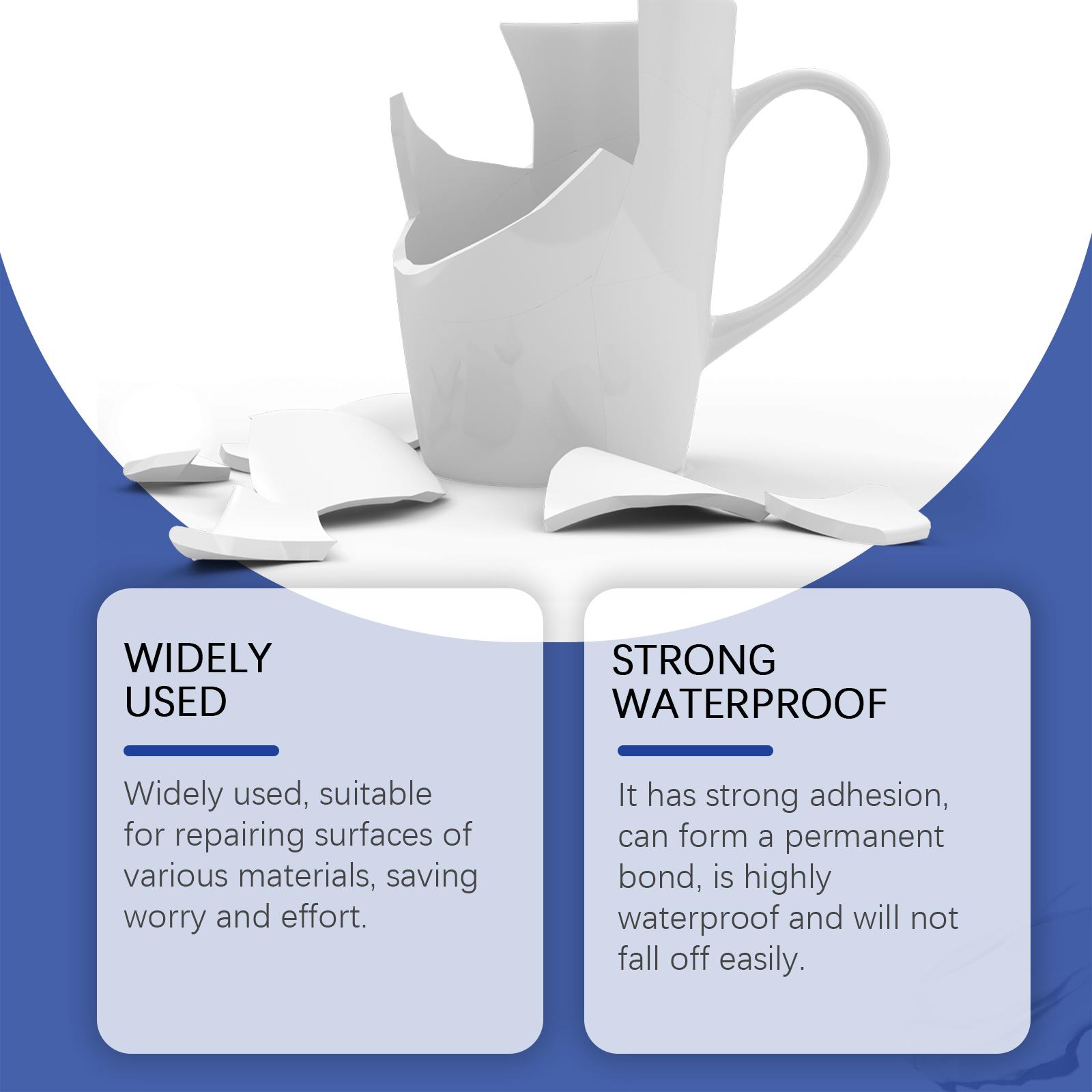 Jakehoe Welding Adhesive Glue Liquid Adhesive Patch Seamless Waterproof Multifunctional Oil-Based Transparent Welding Adhesive