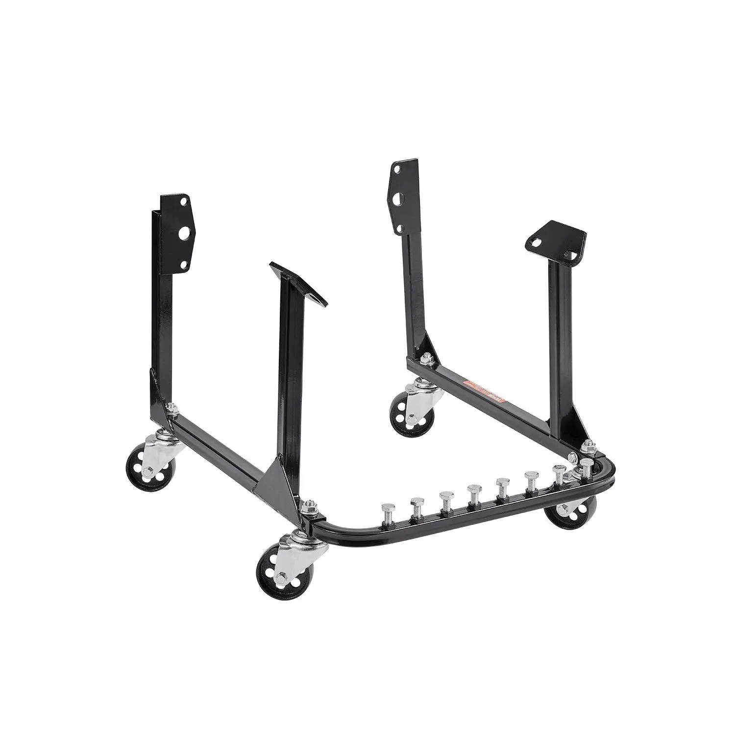【DealsForYouDays】VEVOR Heavy-Duty Steel Engine Stand, 750 LBS Load Capacity, 4 Swivel Casters, 4 Hook Positions, Compatible with BB-CHEVY and GEN-1 SB-CHEVY Engines