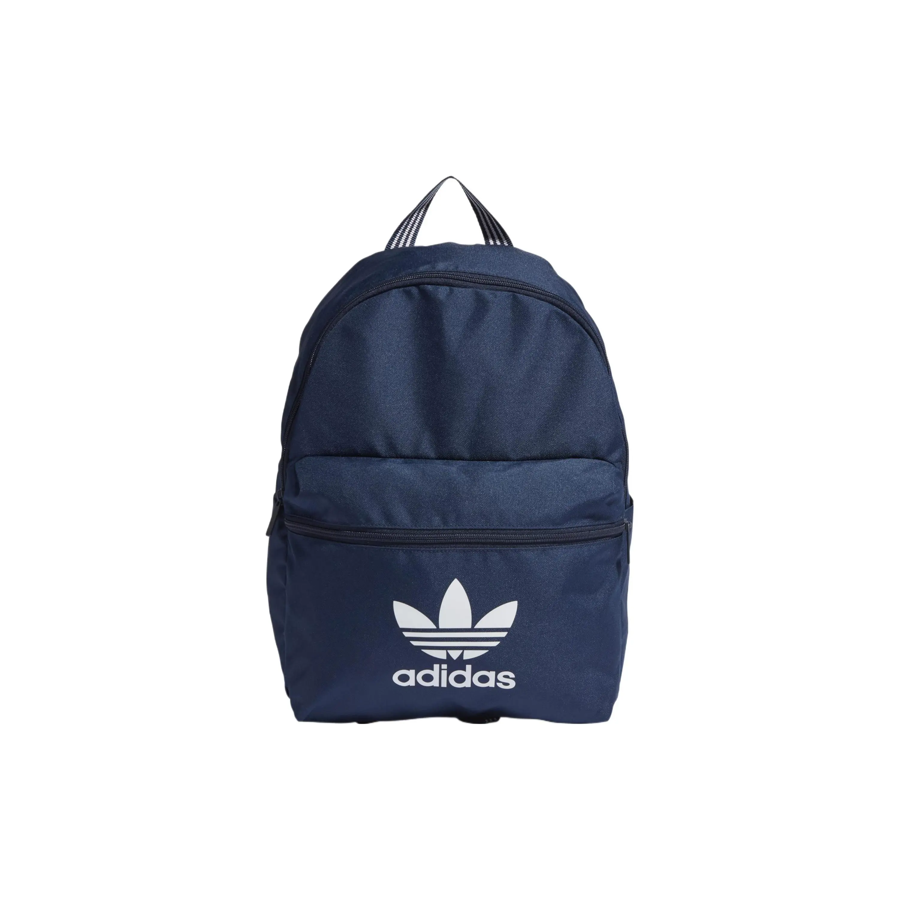 Adidas Originals Trefoil Logo Backpack Recycled Polyester Casual Backpack for Men Women Night Indigo