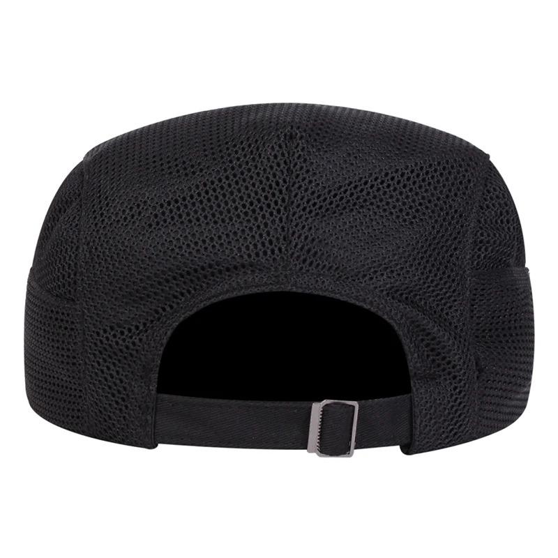 Men NEW York Label Mesh Breathability Newsboy Caps British Painters Hats Spring and Summer Flat Cap Hip Hop Berets