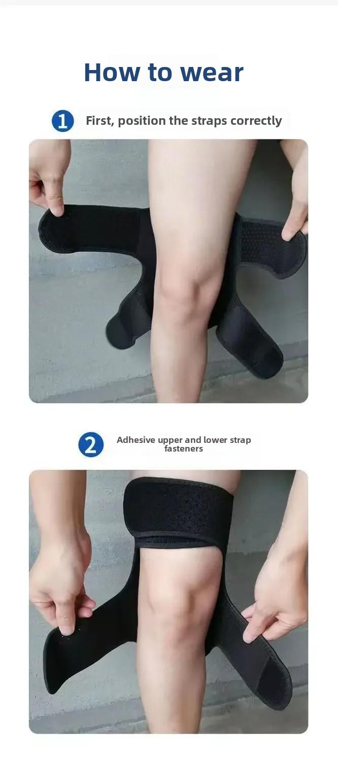 Professional knee protection aid for adults, suitable for walking, climbing stairs, sports, and mountaineering, with support for the patella